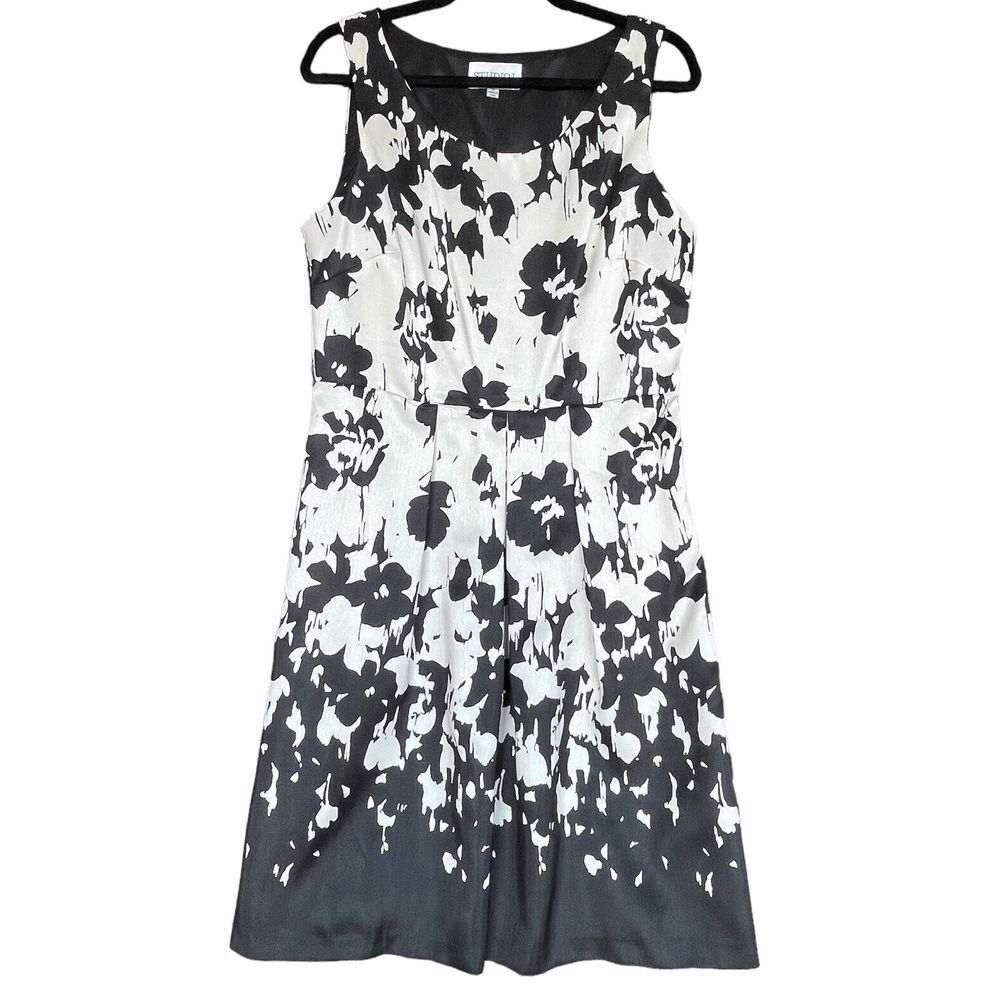 Studio I Dress Women's Size 10 Black White Fairy Grunge Cottagecore Whimsigoth